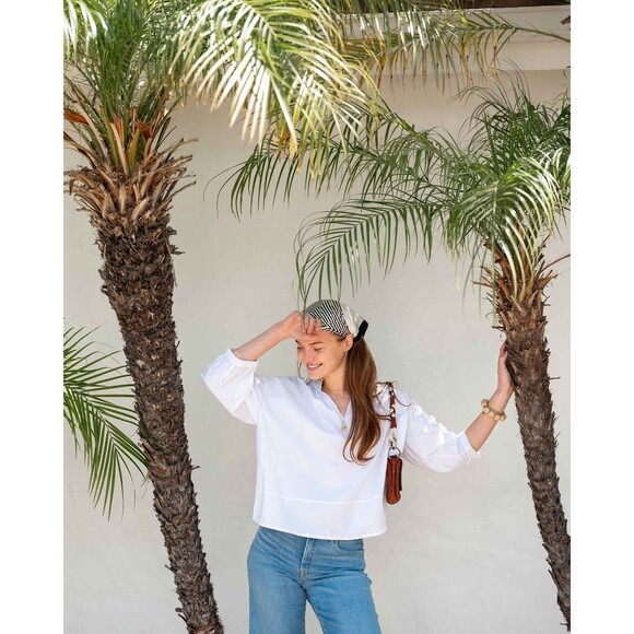 Voyageur By Mersea Sonnet Blouse Top L/XL - Picture 3 of 4